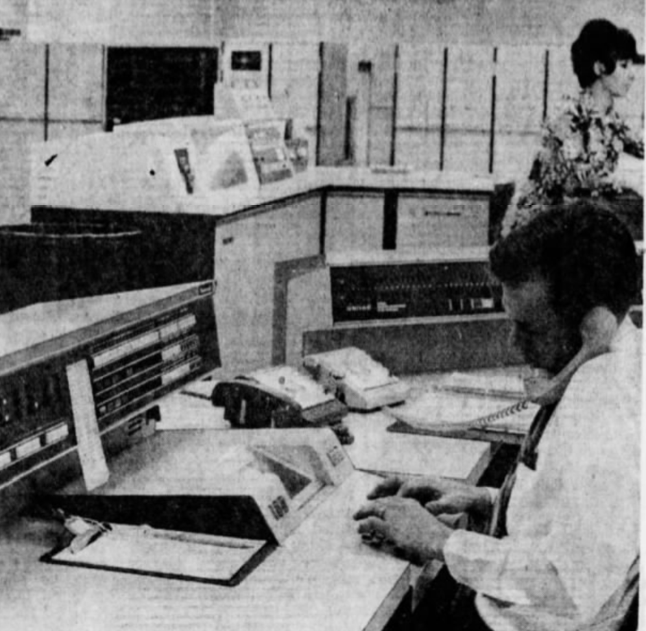 Police computer system, 1971 (2)